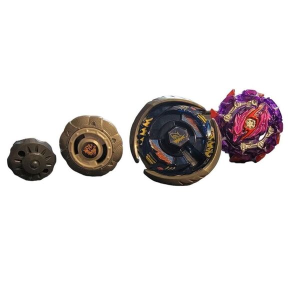 Beyblade B-151 X-01 L'Drago Tornado Battler and X-57 Electro Pisces Set - Picture 1 of 8